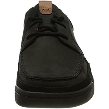 Ashcombe Craft Oxford De Hombre Clarks Cuero Negro