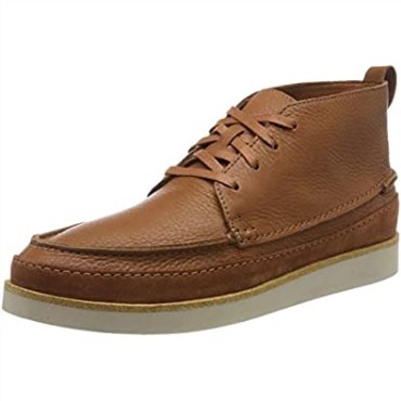 Botas Clásicas Artesanales Ashridge Para Hombre Clarks Marrón Cuero Tostado Cuero Tostado