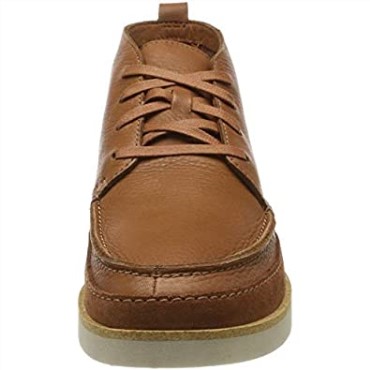 Botas Clásicas Artesanales Ashridge Para Hombre Clarks Marrón Cuero Tostado Cuero Tostado