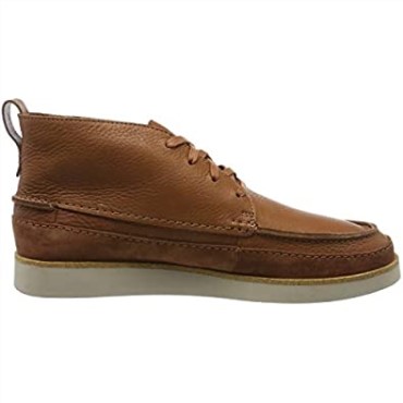 Botas Clásicas Artesanales Ashridge Para Hombre Clarks Marrón Cuero Tostado Cuero Tostado