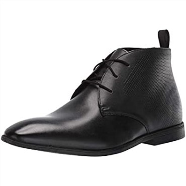 Botines Hombre Bampton Up Clarks Cuero Negro