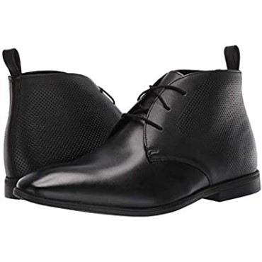 Botines Hombre Bampton Up Clarks Cuero Negro