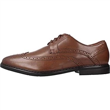 Hombre Banbury Limit Brogues Marrón Británico Bronceado Lea Clarks