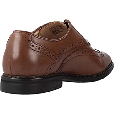 Hombre Banbury Limit Brogues Marrón Británico Bronceado Lea Clarks
