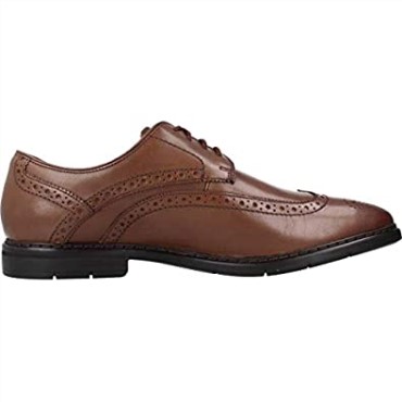 Hombre Banbury Limit Brogues Marrón Británico Bronceado Lea Clarks
