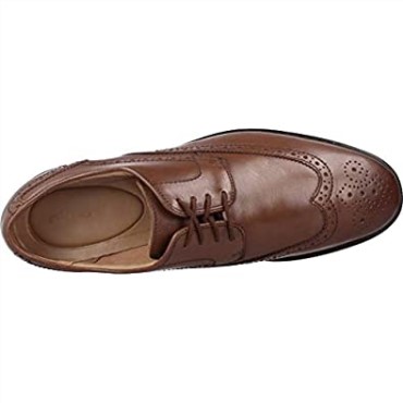 Hombre Banbury Limit Brogues Marrón Británico Bronceado Lea Clarks