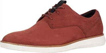 Zapatillas Hombre Banwell Lace Rojo Nobuk Clarks