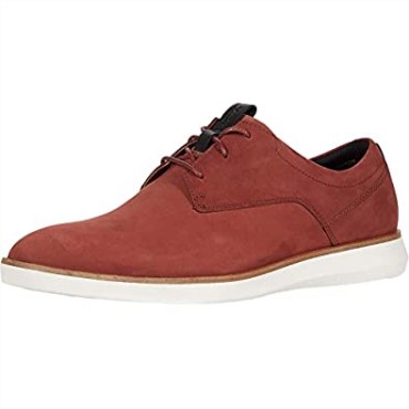 Zapatillas Hombre Banwell Lace Rojo Nobuk Clarks