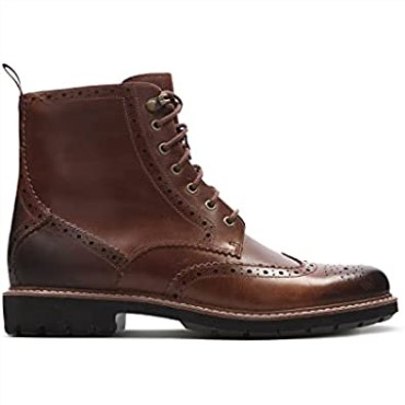 Botas Batcombe Lord Biker Hombre Marrón Clarks