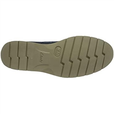 Gorra Bayhill Hombre Oxford Nobuk Azul Oscuro Clarks