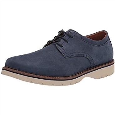 Bayhill Plaoxford Clarks De Hombre Nubuck Azul Oscuro