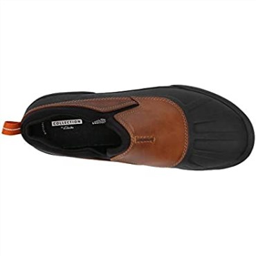Bowman Free Rahoe Clarks Cuero Marrón Oscuro Para Hombre