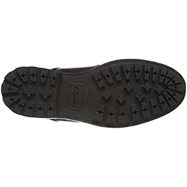 Botín Hombre Bowzer Pico Caoba Ny Piel Clarks