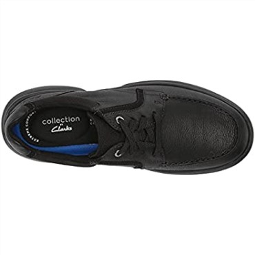 Bradley Vibe De Hombre Oxford Clarks Cuero Negro Caído