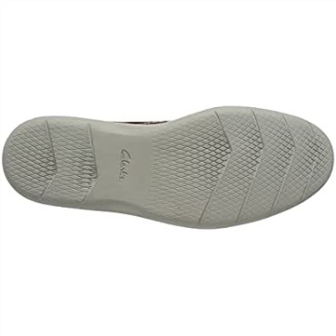 Clarks Brantwing Oxford De Hombre Marrón Oscuro Lea