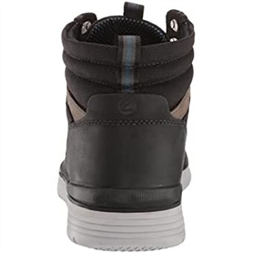 Botines Hombre Braxhiker Impermeable Piel Negra Clarks