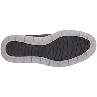 Botines Hombre Braxhiker Impermeable Piel Negra Clarks