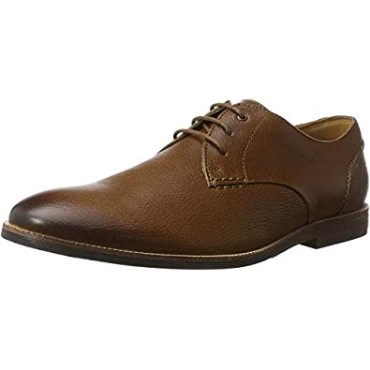 Broyd Walk Derbys Clarks De Cuero Marrón Bronceado Para Hombre