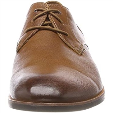 Broyd Walk Derbys Clarks De Cuero Marrón Bronceado Para Hombre