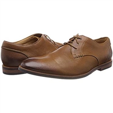 Broyd Walk Derbys Clarks De Cuero Marrón Bronceado Para Hombre
