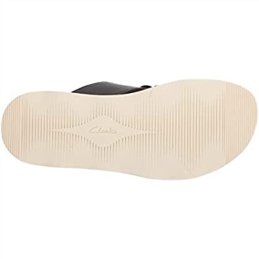 Sandalia Plana Hombre Brynn Style Clarks Piel Negra