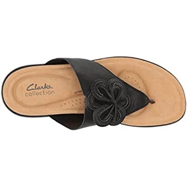 Sandalia Plana Hombre Brynn Style Clarks Piel Negra