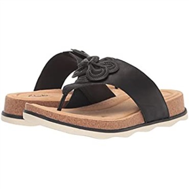 Sandalia Plana Hombre Brynn Style Clarks Piel Negra