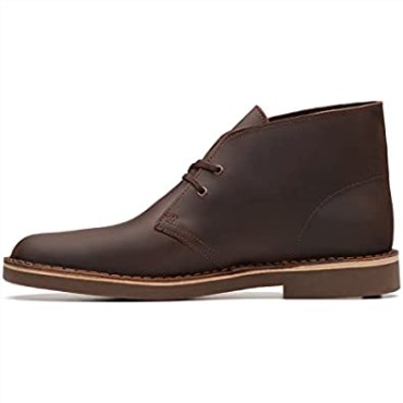 Bushacre 2 Chukka Boot Hombre Clarks Marron Oscuro
