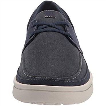 Zapatilla Hombre Cantal Lace Clarks Azul