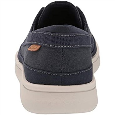 Zapatilla Hombre Cantal Lace Clarks Azul