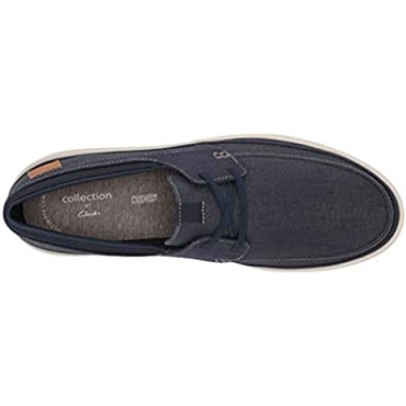 Zapatilla Hombre Cantal Lace Clarks Azul