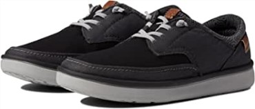 Zapatilla Baja Cantal Hombre Clarks Negro Combi