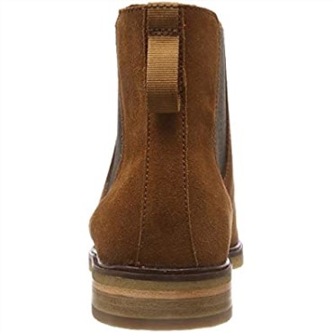 Botas Chelsea Clarkdale Gobi Hombre Marron Oscuro Tan Suede Clarks