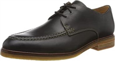 Delantal Clarkdale Hombre Derbys Clarks Negro