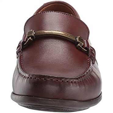 Mocasines Claude Stride Para Hombre Clarks Caoba Ny Cuero