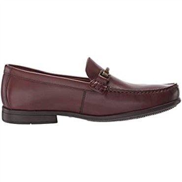 Mocasines Claude Stride Para Hombre Clarks Caoba Ny Cuero