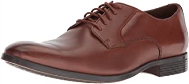 Hombre Conwell Plaoxford Clarks Bronceado Cuero