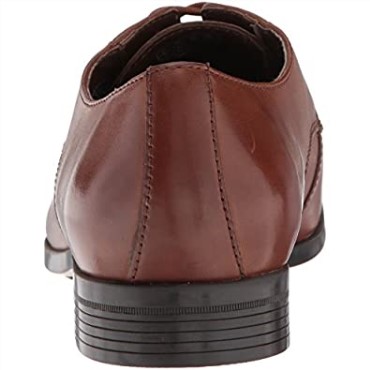 Hombre Conwell Plaoxford Clarks Bronceado Cuero
