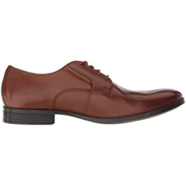 Hombre Conwell Plaoxford Clarks Bronceado Cuero
