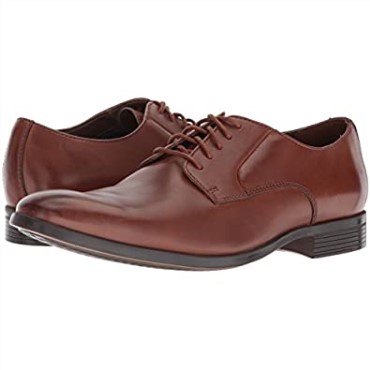 Hombre Conwell Plaoxford Clarks Bronceado Cuero