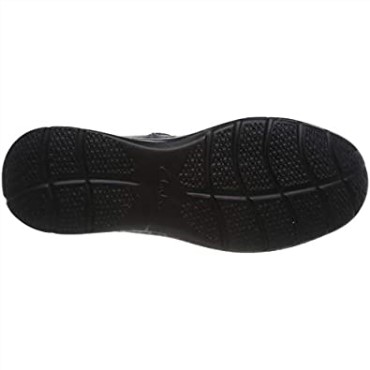 Cotrell Walk Oxford Flat Clarks Para Hombre, Color Negro, Piel Aceitosa