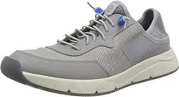Zapatilla Baja Davis Hombre Clarks Gris Combi