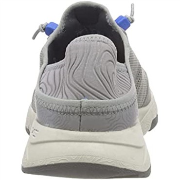 Zapatilla Baja Davis Hombre Clarks Gris Combi