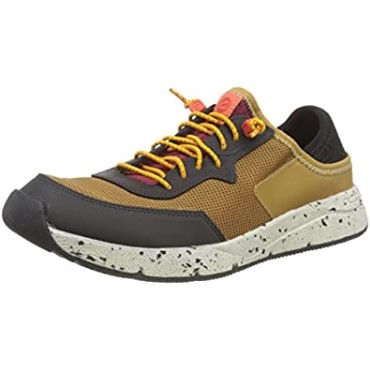 Zapatillas Bajas Davis Hombre Clarks Amarillo Bajo Combi