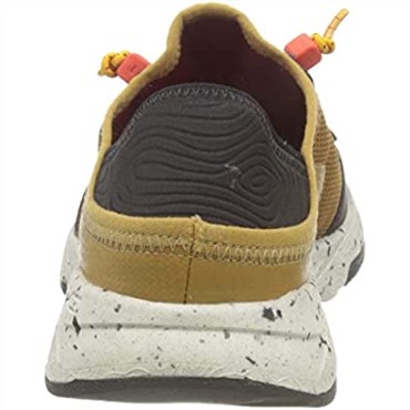 Zapatillas Bajas Davis Hombre Clarks Amarillo Bajo Combi