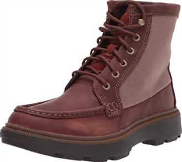Botines De Hombre Dempsey Pico Clarks British Tan Cuero