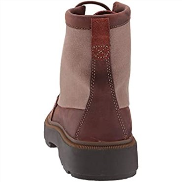 Botines De Hombre Dempsey Pico Clarks British Tan Cuero