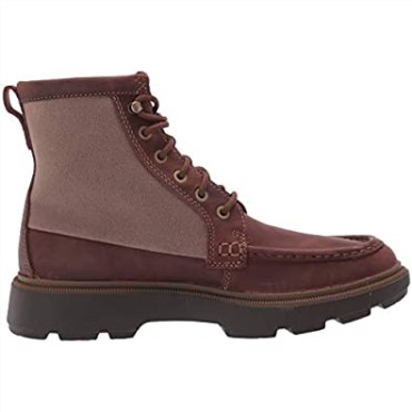 Botines De Hombre Dempsey Pico Clarks British Tan Cuero