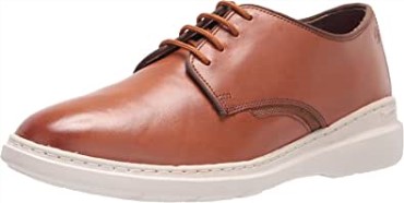 Clarks De Cuero Marrón Oscuro Dennet Low Oxford Para Hombre