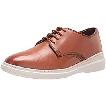 Clarks De Cuero Marrón Oscuro Dennet Low Oxford Para Hombre